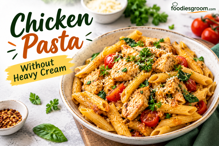 Chicken Pasta Without Heavy Cream