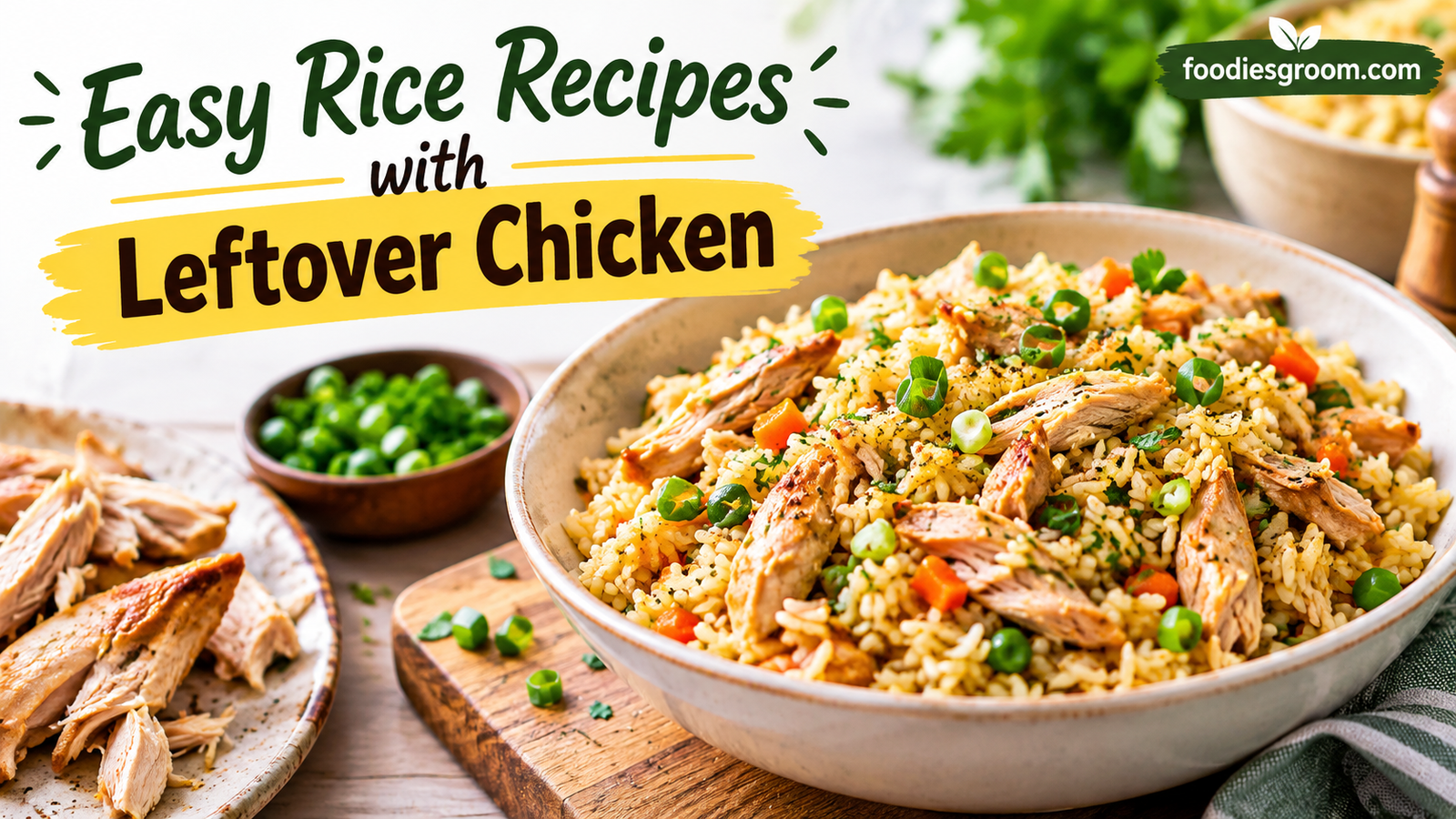 Easy Rice Recipes With Leftover Chicken: Simple, Delicious, and Budget-Friendly Ideas