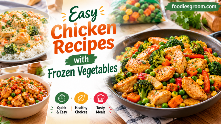 Easy Chicken Recipes with Frozen Vegetables: Simple, Delicious, and Budget-Friendly Meals