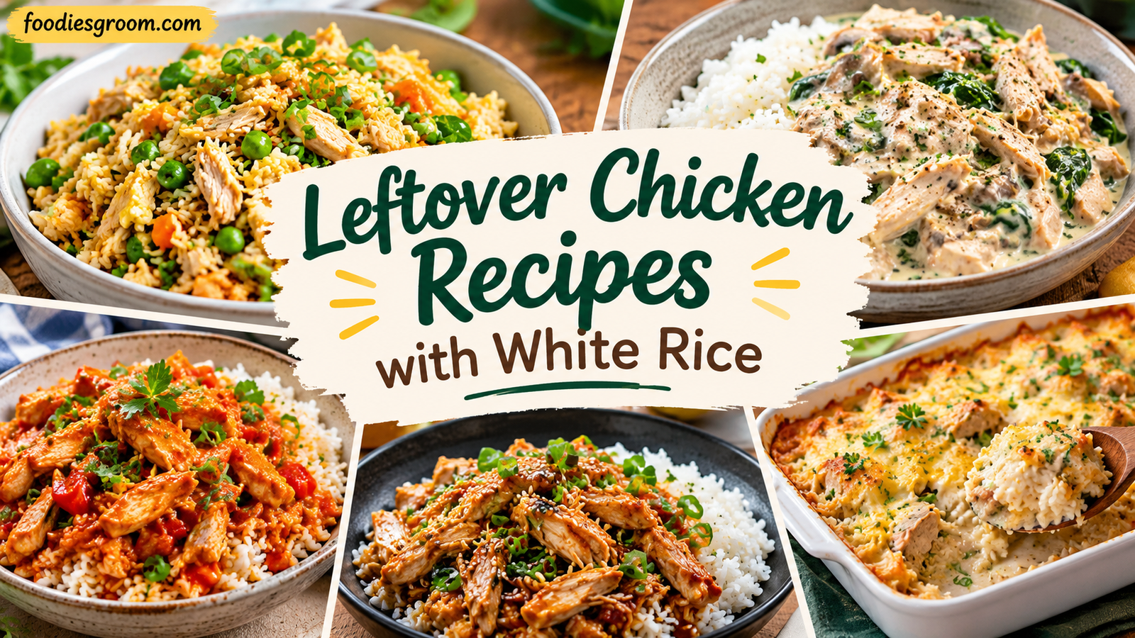 Leftover Chicken Recipes With White Rice: Easy, Delicious Ways to Use What You Have